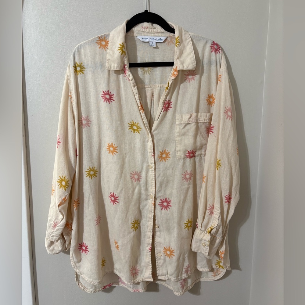 Old Navy Boyfriend Shirt